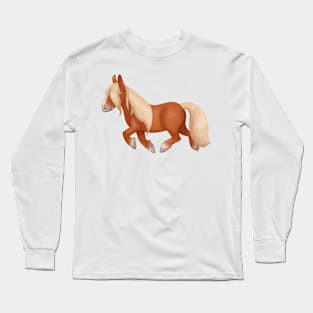 Cozy Shetland Pony Long Sleeve T-Shirt